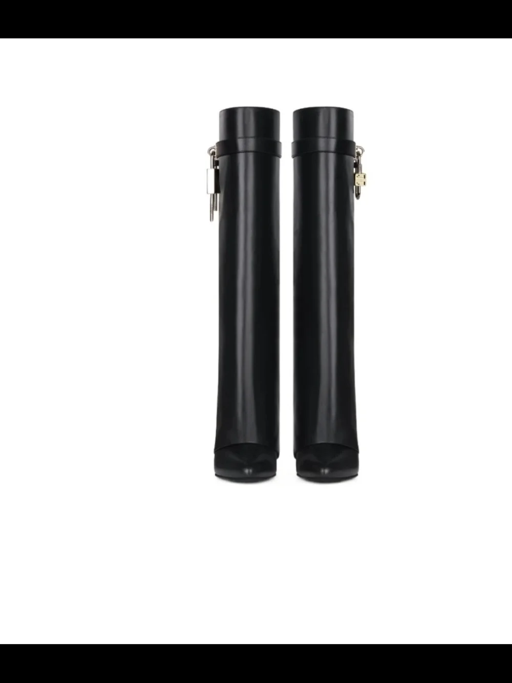 Givenchy Shark Lock  Boot with Gold Padlocks